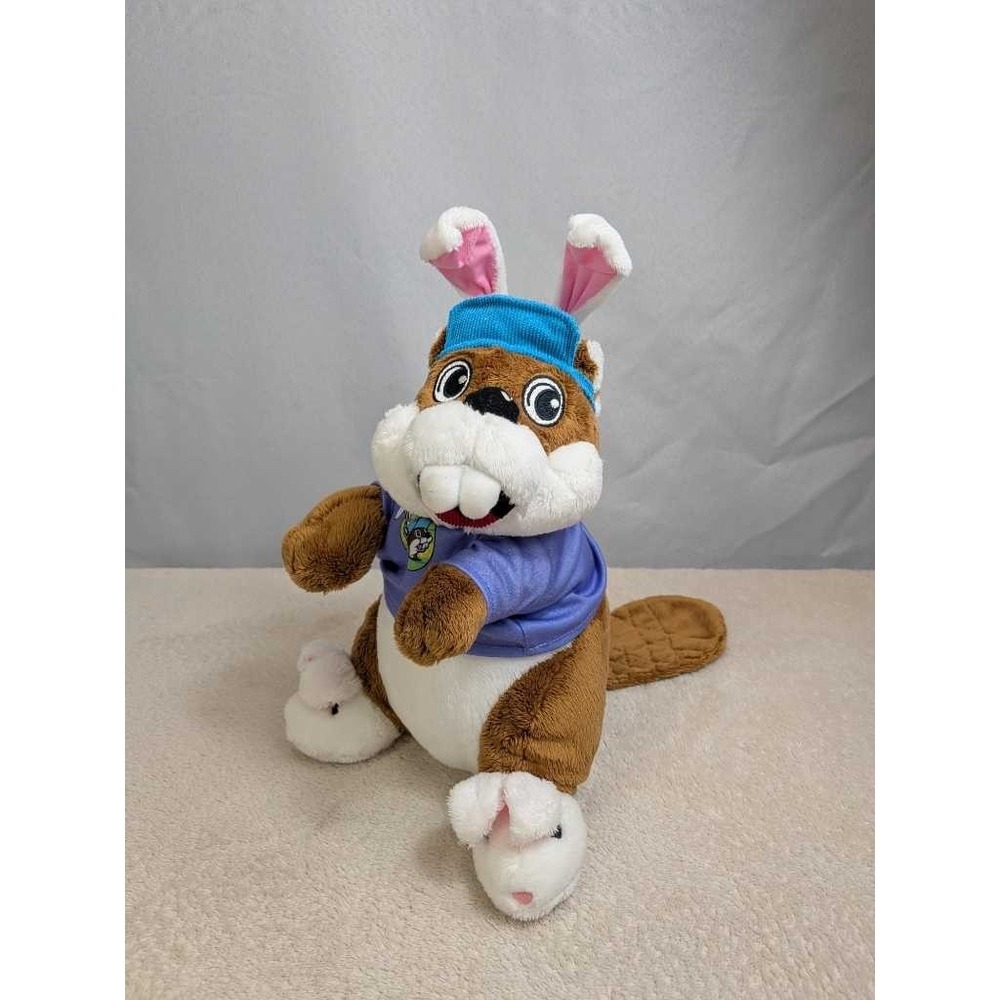 Buckees Easter Plush 2024 Forget the Eggs‎ Im Hunting Beaver Nuggets Toy
